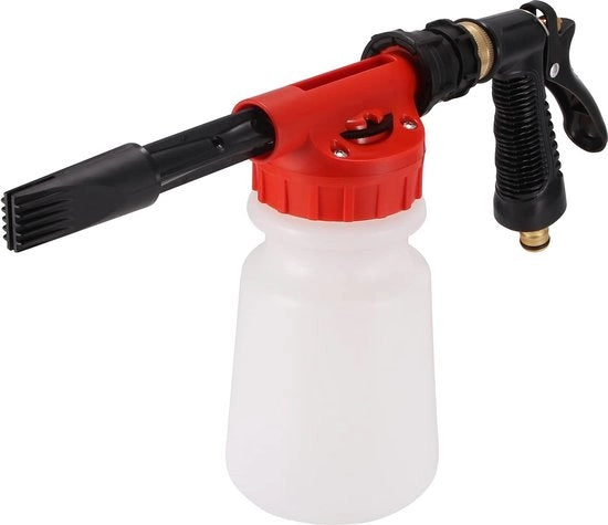 Spremitore di schiuma - Pistola schiuma - Pistola schiuma per auto - Schiuma per neve - Sparrogetto di schiuma - Cannone di schiuma - Pistola di schiuma - Pistola di schiuma per auto