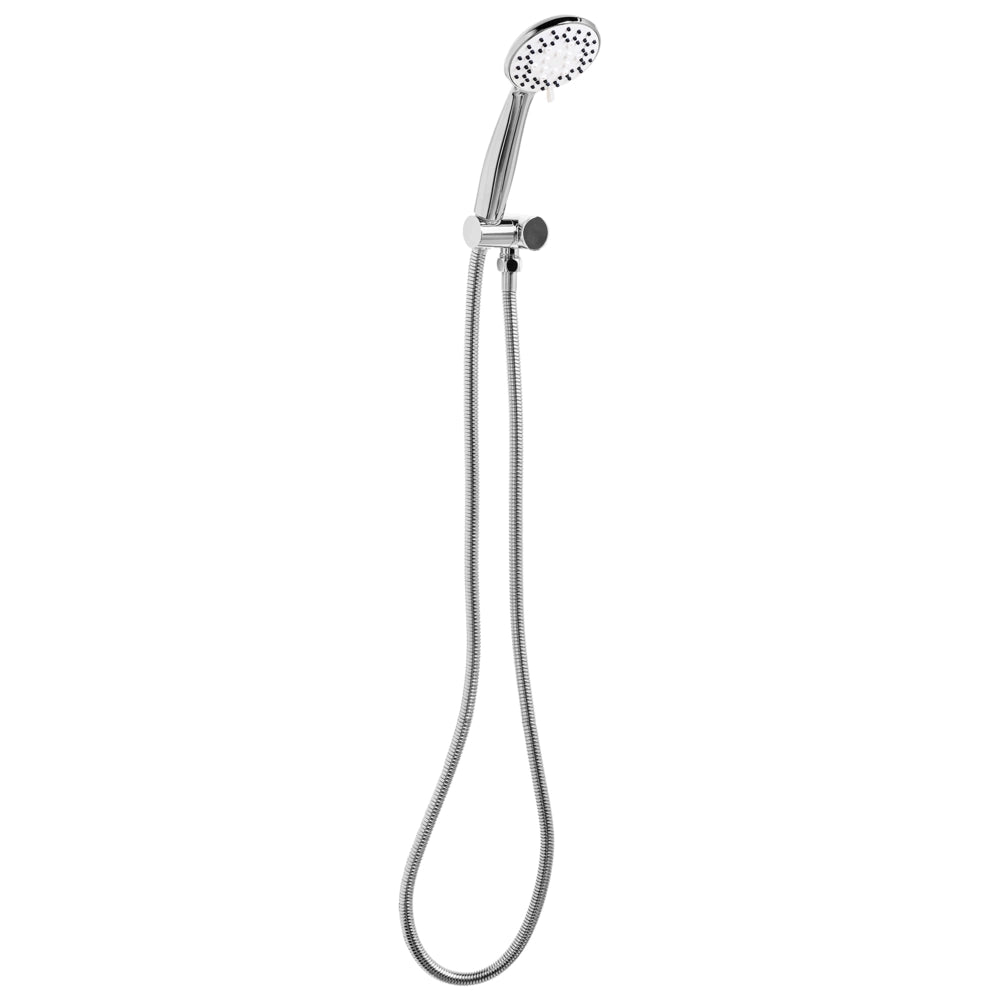 Set doccia con tubo flessibile 3 modalità di spruzzo Metallo argento classico moderno