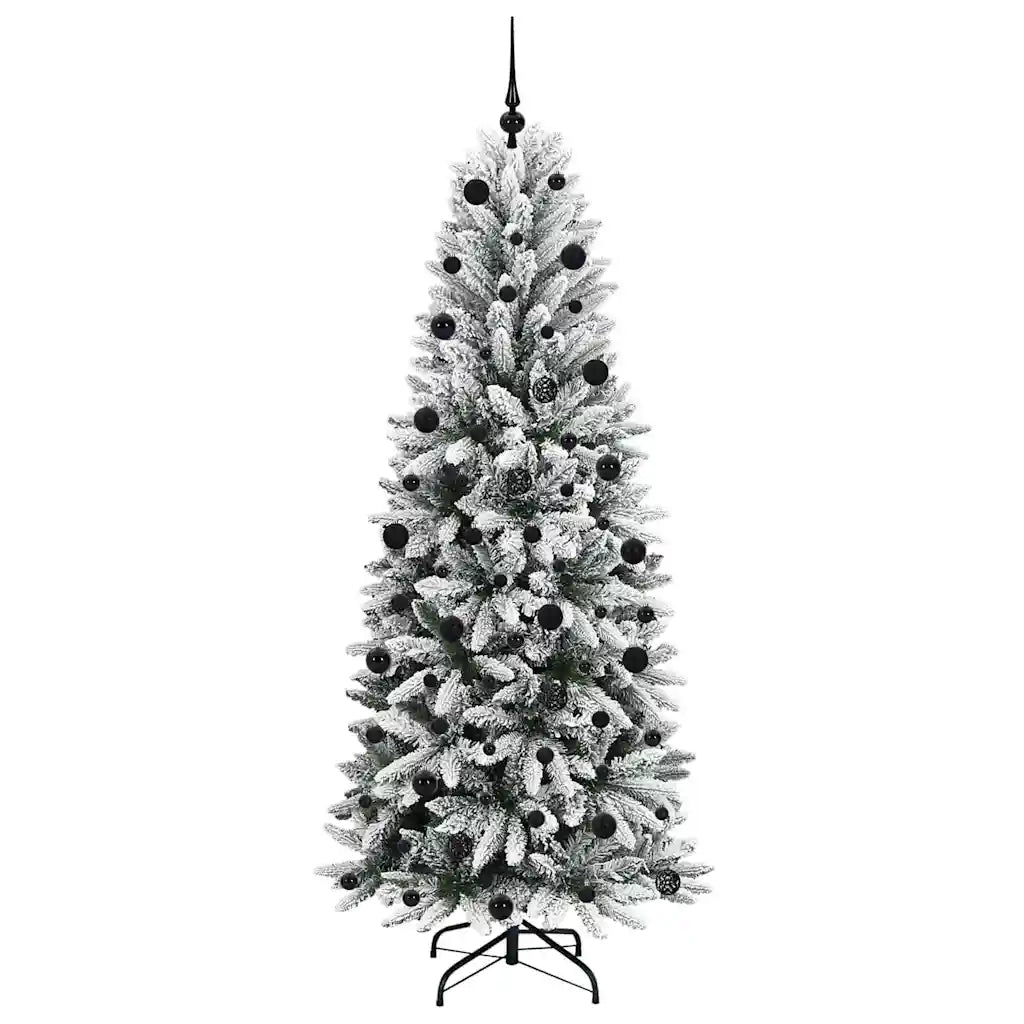 Albero di Natale | Decorazioni natalizie artificiale con 300 LED Bianco 210 cm