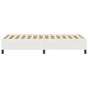 Letto singolo | Letto per adulti | Letto a molle Crema 80 x 200 cm Tessuto in Cords
