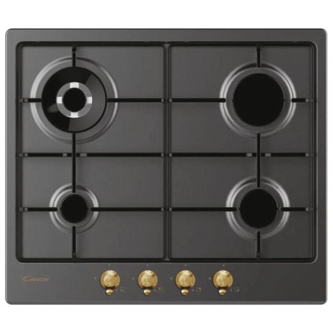 Candy Classic CHW6BR4WGTGH Antracite Da incasso 59 cm Gas 4 Fornello(i)