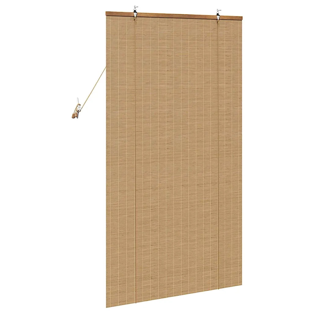 Tenda a rullo con tende Marrone 90 x 160 cm Bambù 42006850