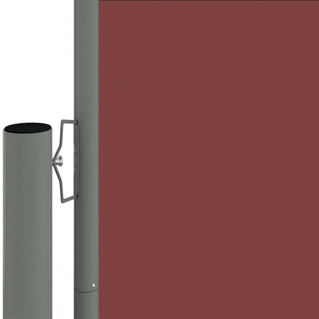 Tenda da sole laterale retrattile/schermo protettivo per patio giardino terrazza balcone 160 x 1000 cm marrone 02_0007412