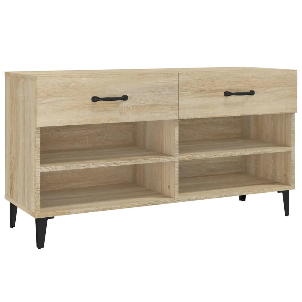 Scarpiera | Mobile per scarpe Rovere Sonoma 102x35x55 cm in Legno Multistrato