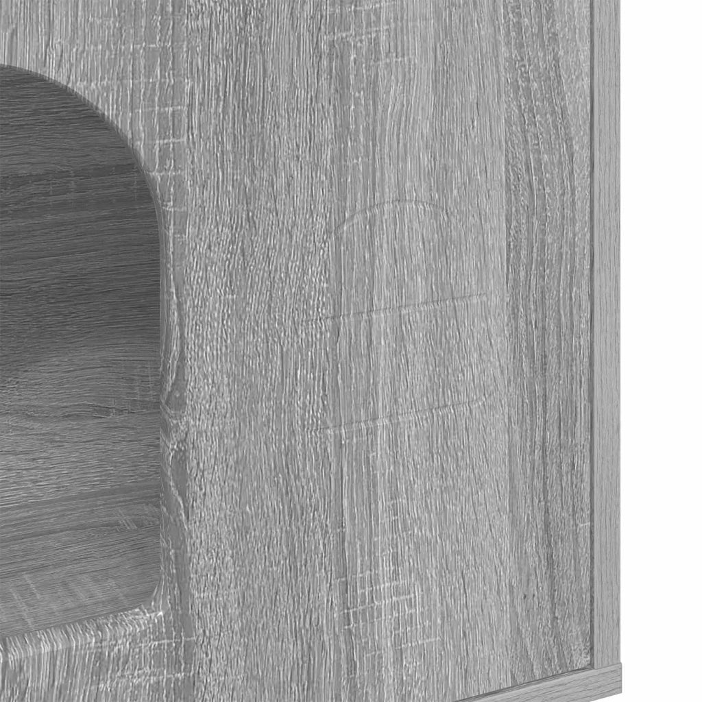 Casa per Gatti Grigio Sonoma 51 x 30 x 52 cm 8000668