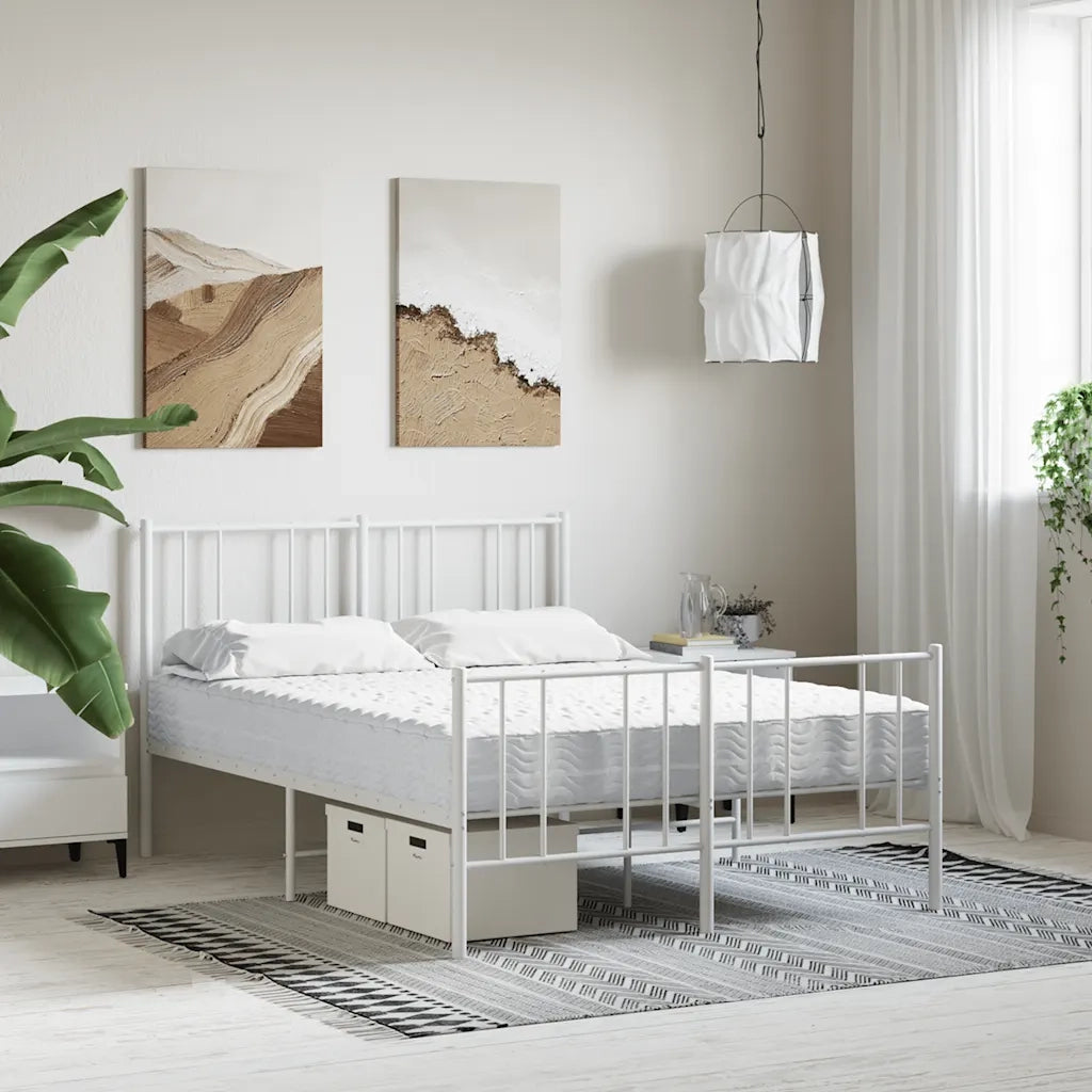 Materasso in Schiuma-Materasso per Letto Bianco 140x220 cm Durezza H2 H3