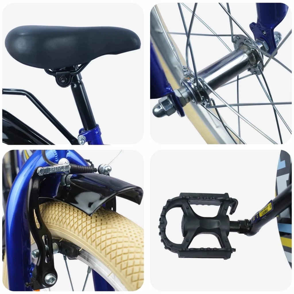 Bicicletta per Bambini 18 Pollici per bambini dai 5 ai 7 anni 42009492