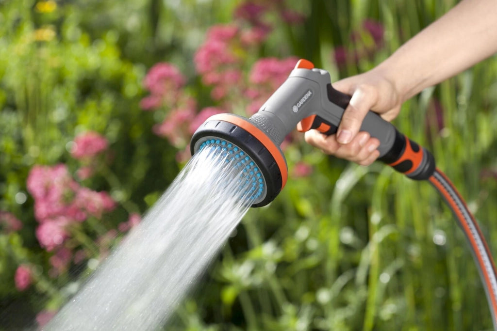 Gardena 18319-20 ugello atomizzatore per pistola ad acqua da giardino Pistola a spruzzo d'acqua da giardino Plastica Grigio, Arancione