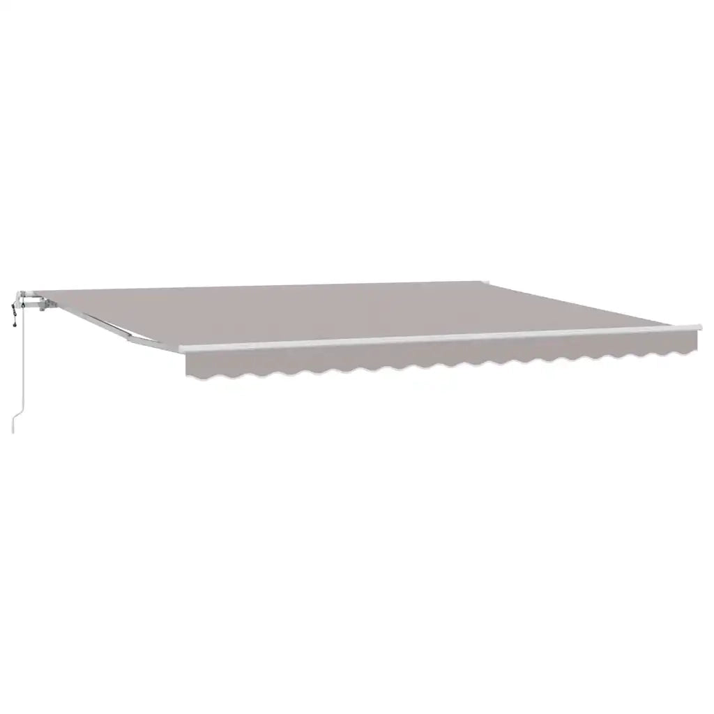 Tettuccio Elettrico Retrattile Grigio chiaro 450 × 350 cm 3331147