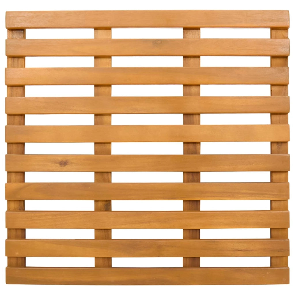 Tappeto da bagno Tinta unita Marrone 50 x 48 x 2,5 cm legno CFW7789659