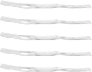 Set di 5 borse esterne impermeabili per chirurgia estetica con fascia elastica estensibile e alette di rete.