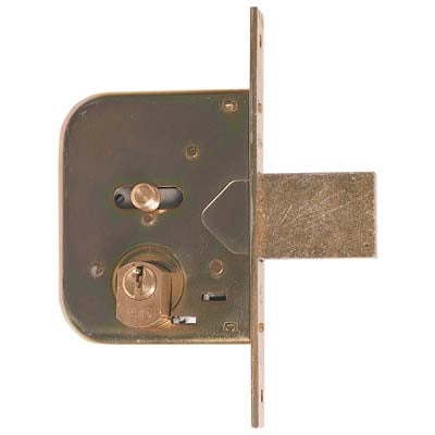 SERRATURA CANCELLO INFILARE 604451 ISEO - B.Q ZINC F.MM 22 C.SFACC M1+SCR+POM C.MM57 E.MM 45- 2 pezzi