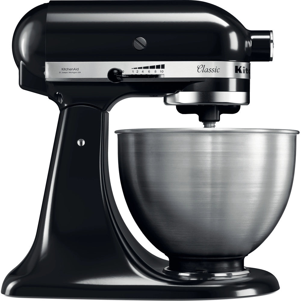 KitchenAid Classic robot da cucina 275 W 4,3 L Nero, Metallico