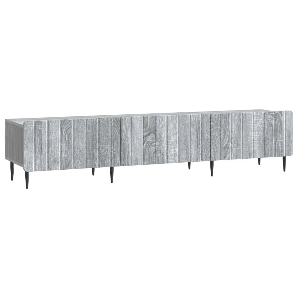 Mobile TV-Credenza per TV Grigio Sonoma 147 x 34,5 x 32 cm Legno ingegnerizzato