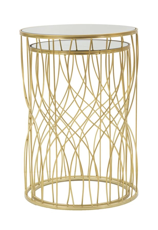 TAVOLINETTI LIGNE COPPIA CM � 38X55-33X50