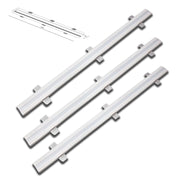 *STOCK* n.3 metri (3 barre da 1mt)  Striscia In Gesso Ceramico predisp. LED  90x1000mm