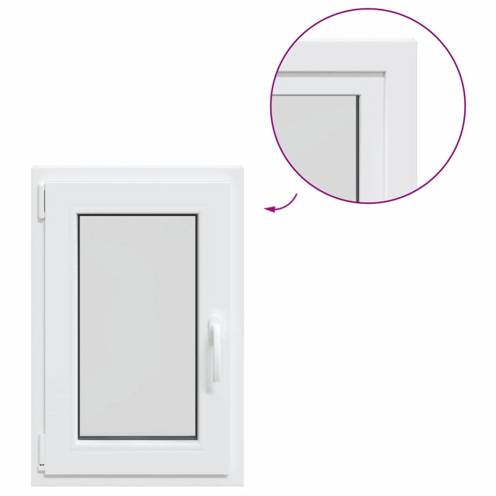 Finestra per Soffitta RISOR 40 x 80 cm PVC e Vetro 42047877