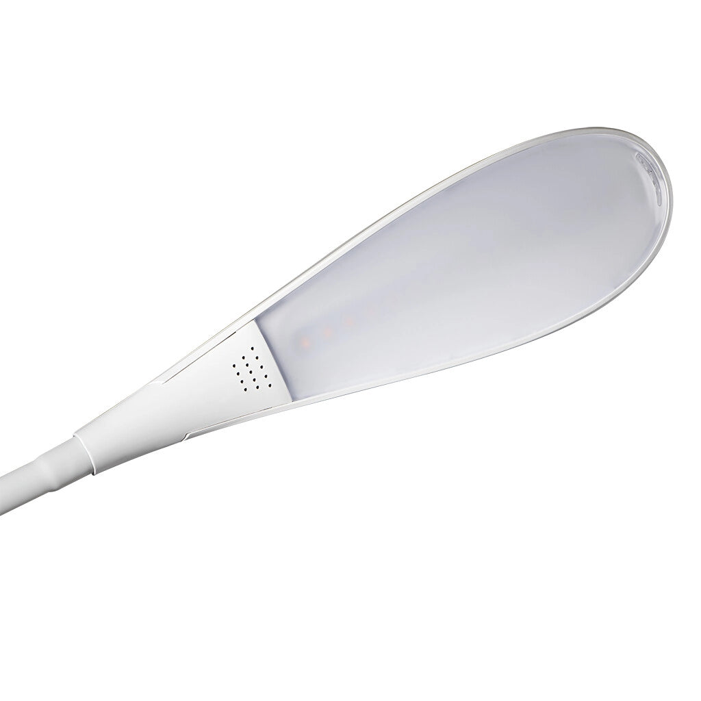 Lampada da scrivania LED flessibile bianca Kanlux FRANCO II