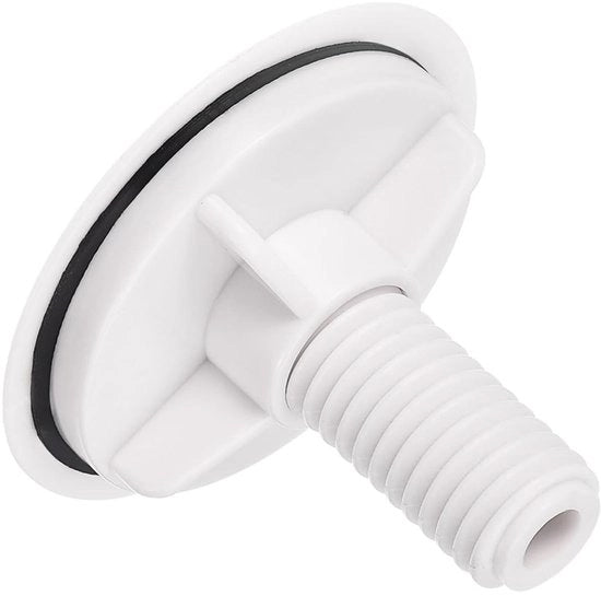 Copertura per fori in plastica - Adatto per fori da 15 a 45 mm - Resistente alla corrosione - Impermeabile all'acqua - Incluso 1 pezzo