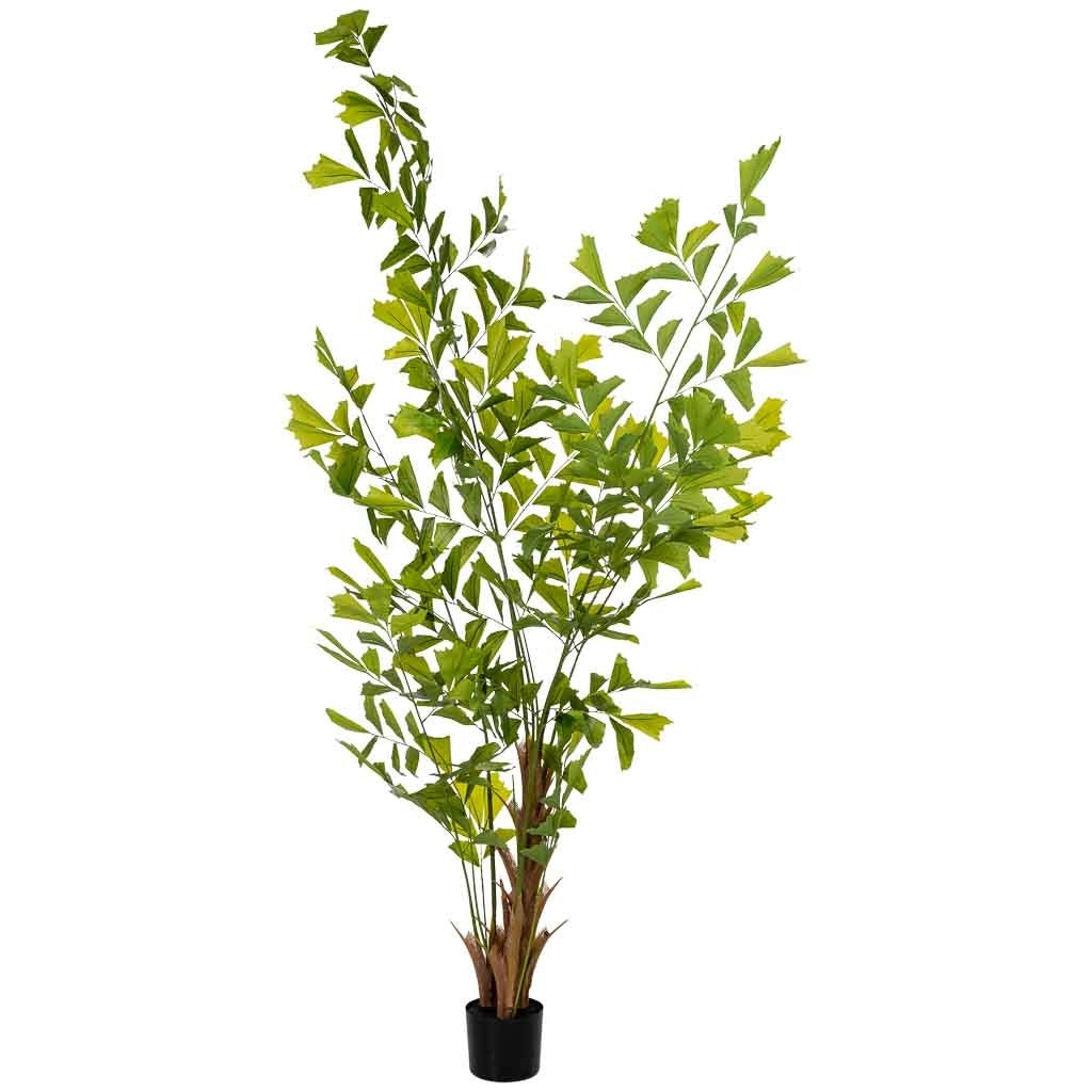 Artificiale decorativo Caryota ochlandra verde 90x70x250