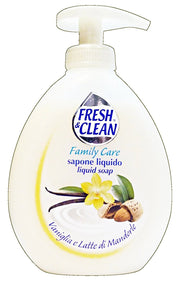 FRESH & CLEAN SAPONE LIQUIDO VANIGLIA E MANDORLE 300ML