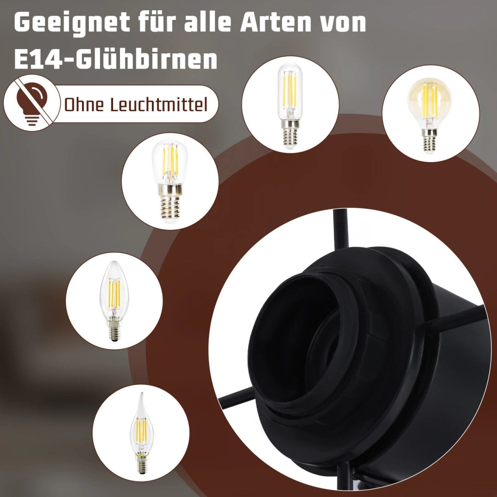 ZMH Faretto da soffitto 2 fiamme orientabile a 350° lampada da soffitto vintage in metallo per soggiorno