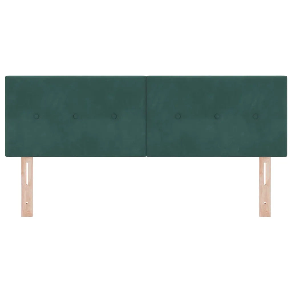 Testiera Verde Scuro 160 cm Velluto 42007173