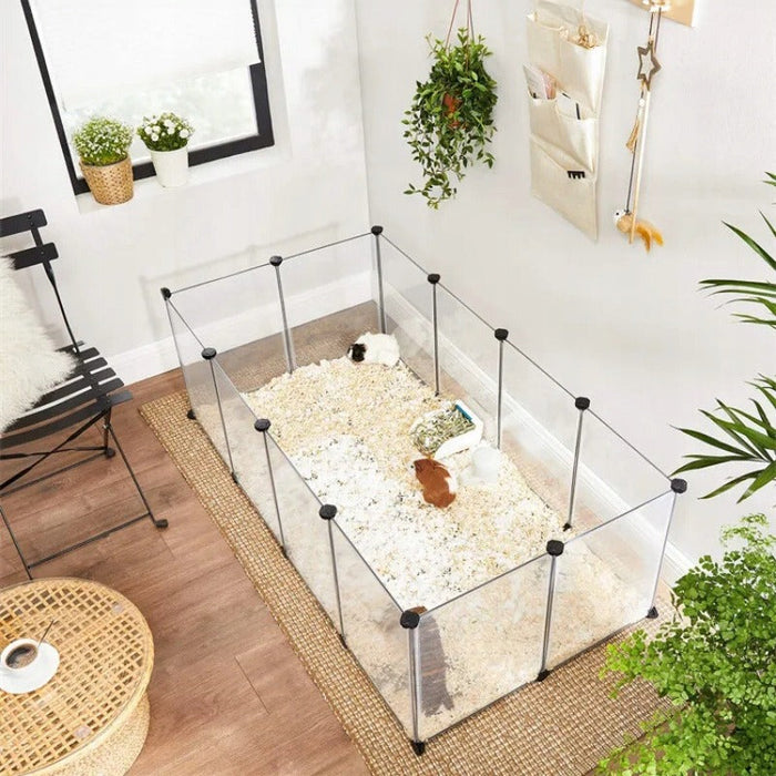 Recinto per piccoli animali come conigli, roditori e criceti. 125 cm