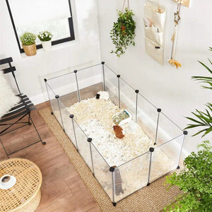 Recinto per Piccoli Animali 125 cm – Ideale per Conigli, Roditori e Criceti