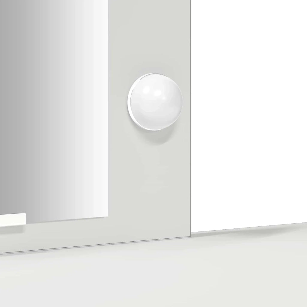 Tavolo da Trucco Bianco 102 x 33 x 135 cm Legno multistrato 865181