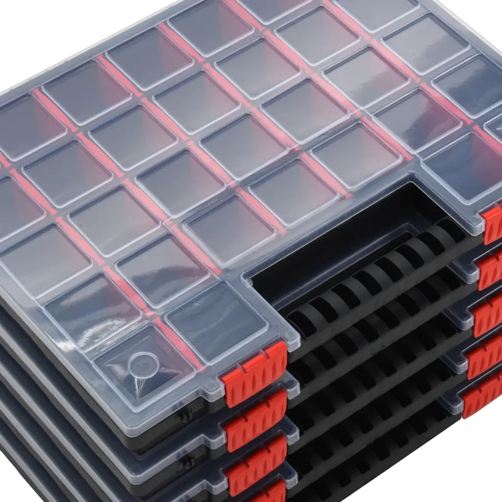 Scatole di Assortimento 10 pz 40x30x5 cm Polipropilene 3106445