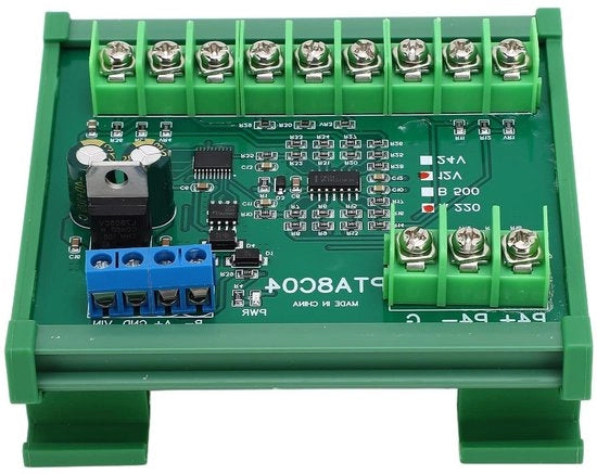 modulo di misurazione della temperatura per PT100 3 fili 2 fili sensori RTD RS485 con contenitore in ghisa per guida costante regolazione della temperatura monitoraggio delle previsioni del tempo (A220 DC24V)