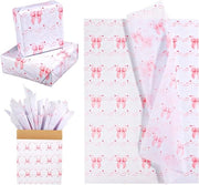 Pacco di Striscia Decorativa per Feste - Ideale per Regali di Compleanno Matrimonio San Valentino (Rosso)