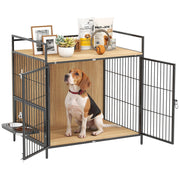 Tavolino Moderno per Cani ¨C Zephmum ¨C Legno Rovere 80x56x76,5 cm