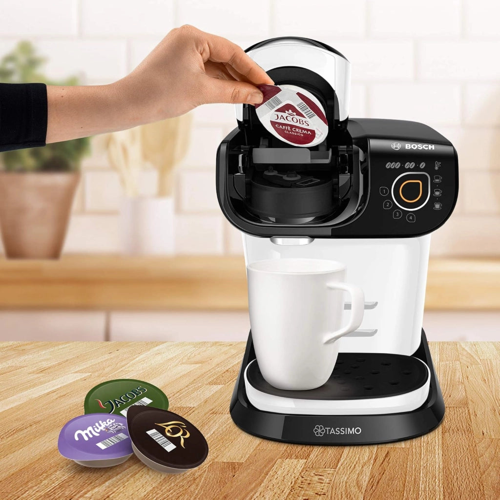 BOSCH - TASSIMO - TAS6504 - Macchina per caffè multi-bevanda - bianco