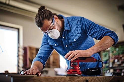 Einhell 4462005 levigatrice portatile Levigatrice orbitale casuale 26000 OPM Rosso