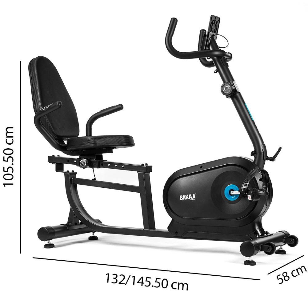 Cyclette Magnetica da Casa Bici da Allenamento Fitness con Sedile Regolabile