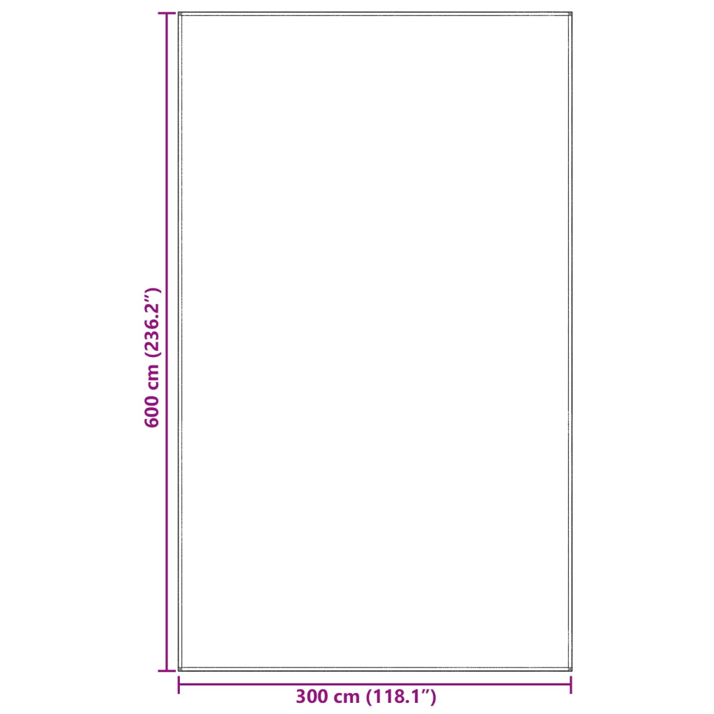 Accessorio per Tenda Grigio chiaro Poliestere 300 x 600 cm