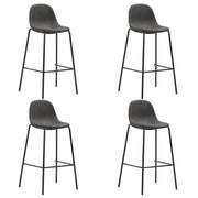 Set da Bar 5 pz in Tessuto Grigio Scuro 3051134