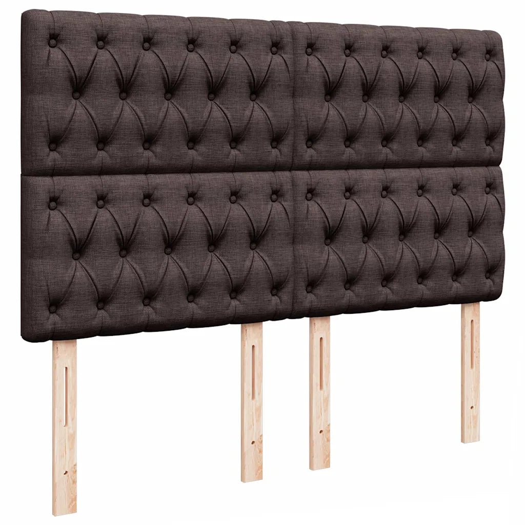 Struttura Letto Pouf con Materasso 140x200 cm in Tessuto 3313247