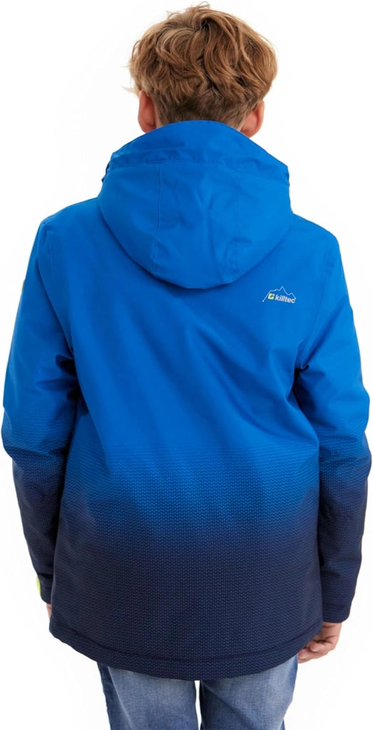 Killtec Lynge Bys Jckt E Giacca funzionale/giacca outdoor con cappuccio e paraneve Bambini e ragazzi