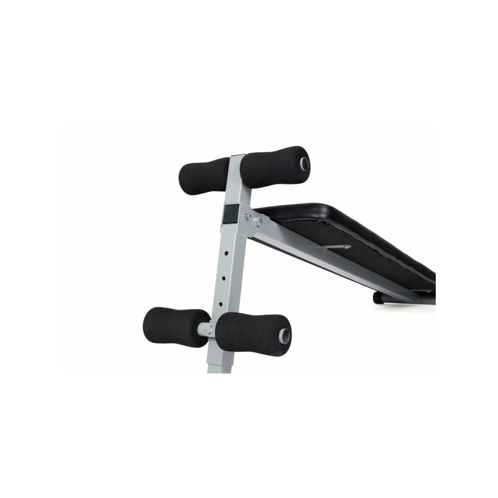 Planche à abdominaux O'Fitness - Dimensions : 137 x 33,5 x 73 cm - Idéal pour une activité physique à la maison