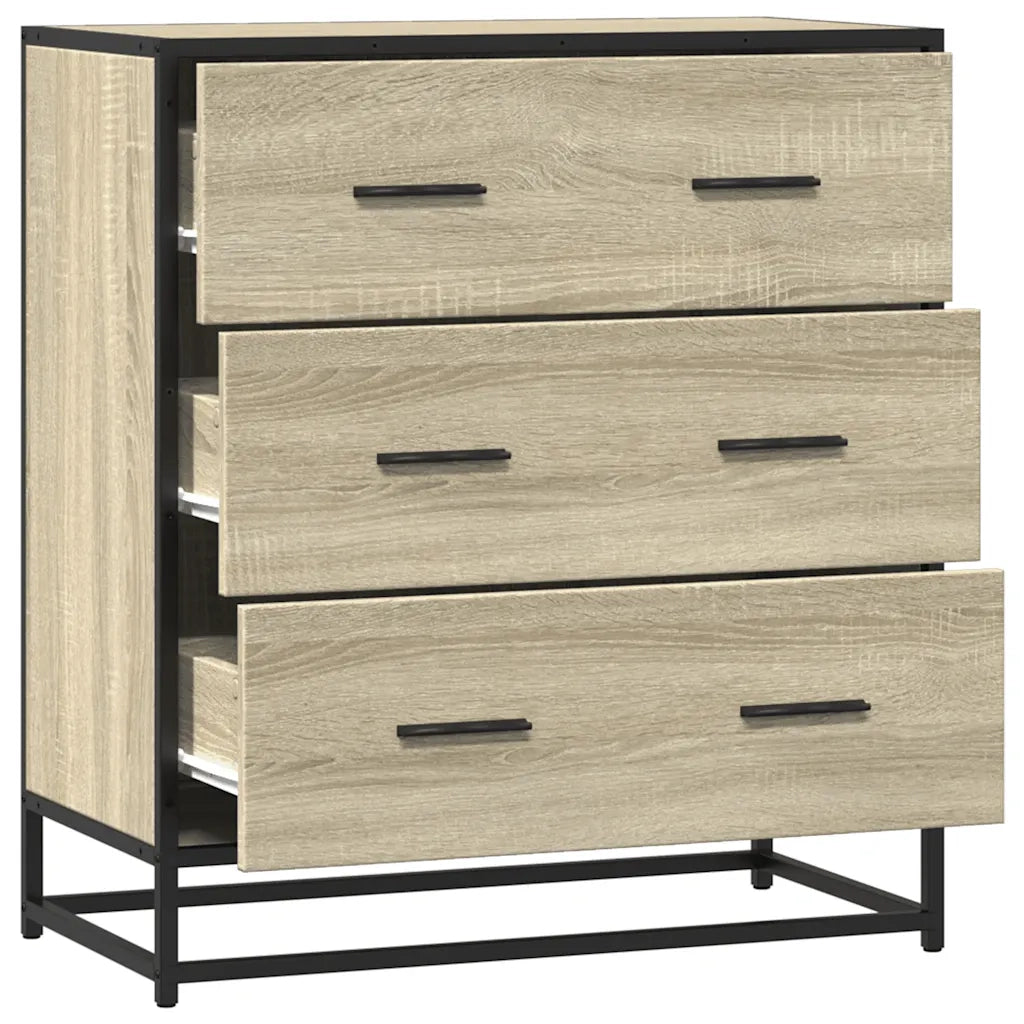 Credenza Rovere Sonoma 68x35x76 cm in Truciolato 848970