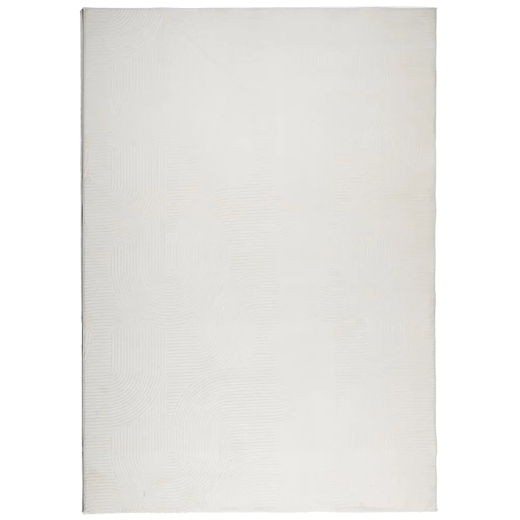 Tappeto IZA a Pelo Corto Aspetto Scandinavo Crema 120x170 cmcod mxl 111457