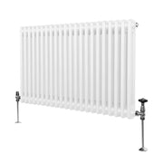 Termosifone Radiatore a 2 colonne per riscaldamento centralizzato Bianco  600 x 1012mm