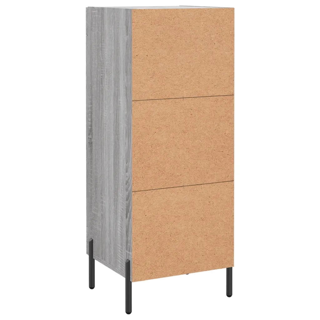 Credenza-Buffet-Armadio da cucina Grigio Sonoma 34,5x34x90 cm in Legno Multistrato 587725