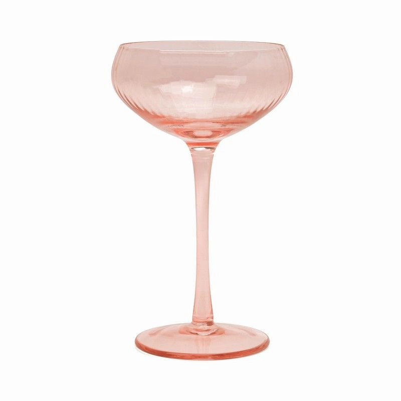 The Lou Bicchiere Coupe - Set da 2 Colore Rosa Blush