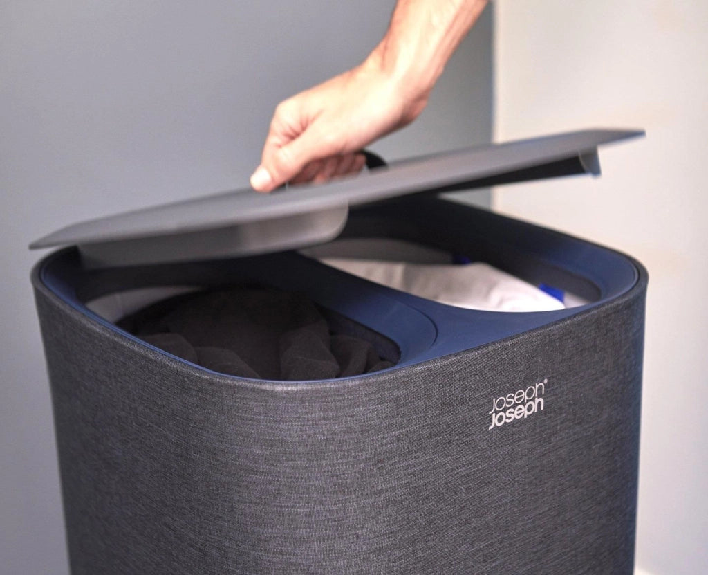 Joseph Joseph 50002 porta biancheria 60 L Rettangolare Cotone, Poliestere Nero