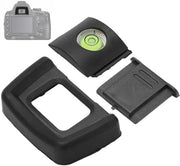 Kit di Protezione per Oculare - Copertura per Pedana di Montaggio - Oculare Acquaplastica - Adatto per D5000/D7500 - Plastica/Rubber - Oculare di Ricerca