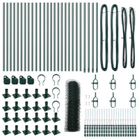 Recinzione Esagonale  Verde 0.8x50 m Acciaio
